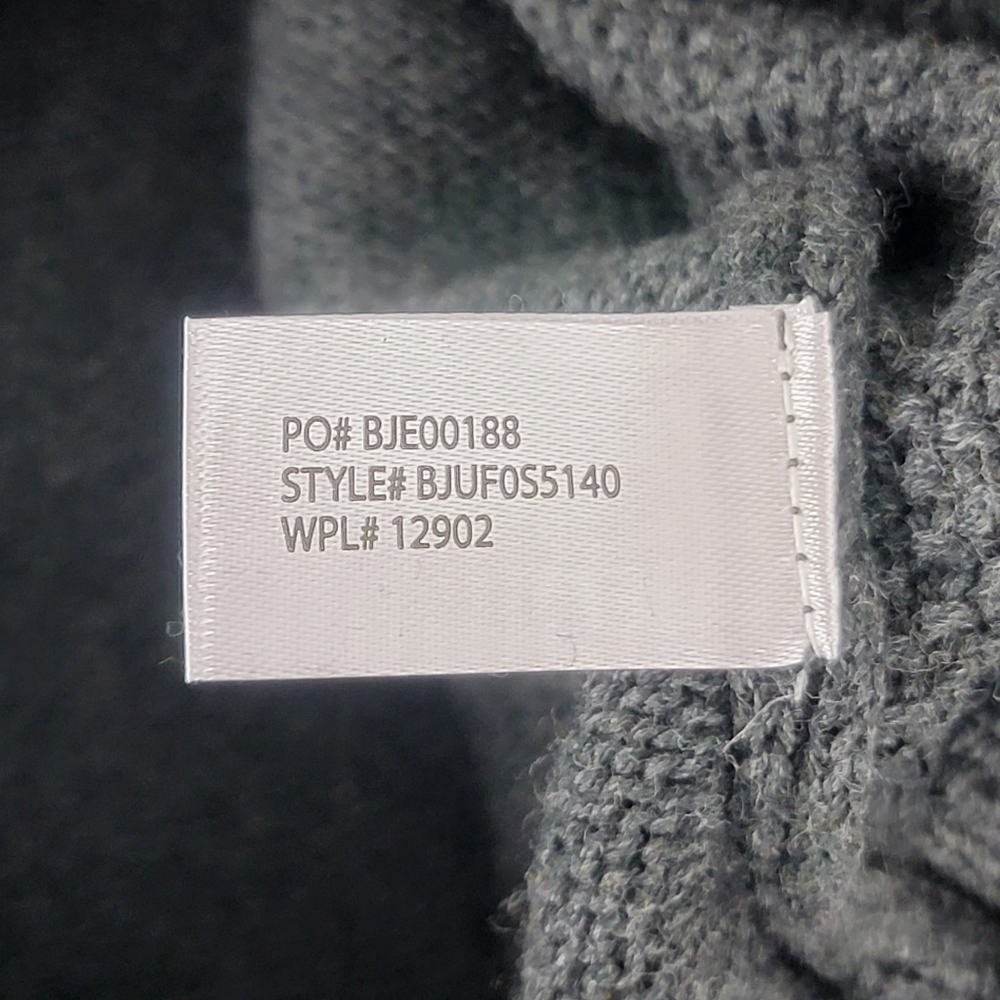 NWT US Polo Assn Pullover Quarter Zip High Neck Textured Sweater Faux Sherpa* - Picture 9 of 14